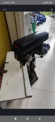 Furadeira e parafusadeira pneumática wurth e furadeira de bancada skill 