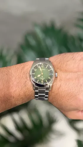 Seiko Prospex Baby Alpinist 38mm - Novo, sem uso - FULL SET - SPB155J1