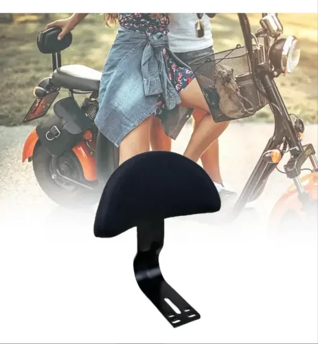 Encosto de banco traseiro para scooter, moto elétrica e e-bike