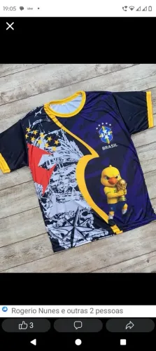 Camisa dupla Vasco