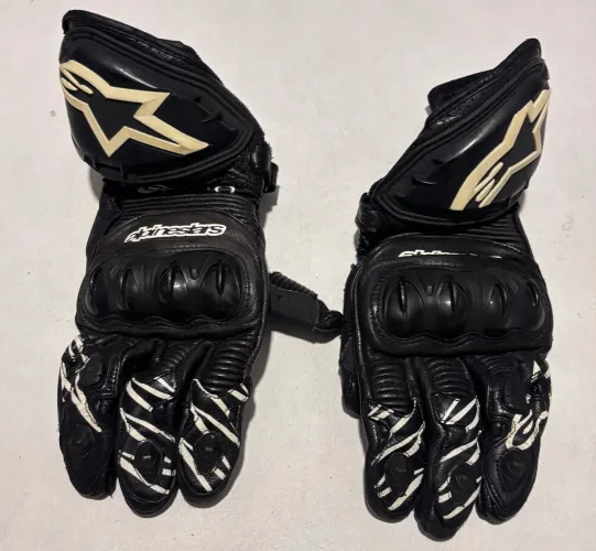 Luva Alpinestars GP Pro Couro - Tamanho M (Original)