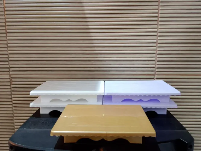 Mesinhas para Doces 9x20cm em Plástico Resistente Diversas Cores