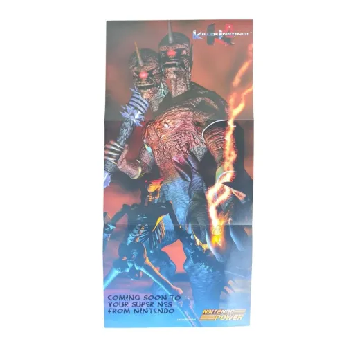 Pôster Killer Instinct Snes Original Super Nintendo