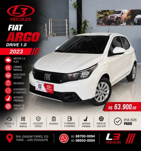 Fiat Argo Drive 1.0 6V Flex 2023