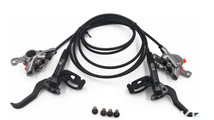 Par de Freios a Disco Hidráulico Shimano Xtr M9100 Carbono