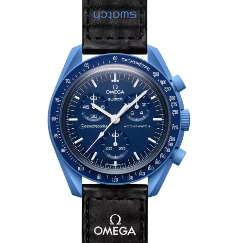 Relógio Omega Swatch MoonSwatch Mission to Neptune novo zero  na caixa 