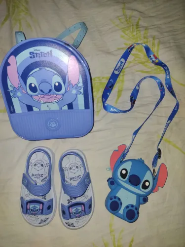 Conjunto bolsa e sandália menina 