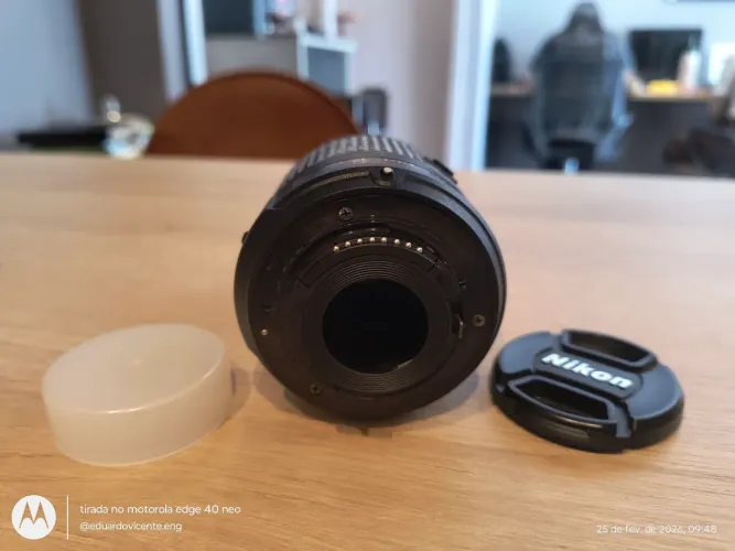 55-200mm NIKON Af-s Dx Nikkor F/4.5-6g Ed Vr Ii + Filtro UV + Filtro CPL
