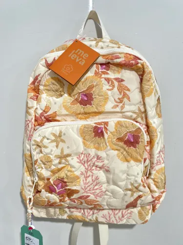 Mochila Farm Xodó Puffer Pé na Areia - Nova na tag!