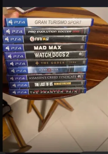 JOGOS MÍDIA FÍSICA PS4