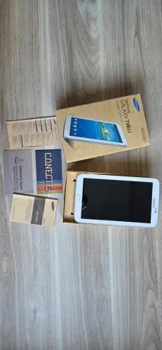 Tablet Samsung Galaxy Tab 3 7" 8GB Branco - Na Caixa Original Com Manuais