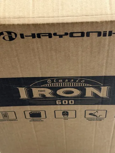 Caixa Multiuso Iron 600 CLASSIC Preta HAYONIK