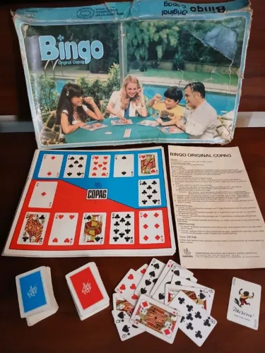 jogo de tabuleiro antigo bingo original copag anos 80