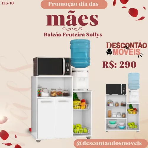 Balcão Fruteira Sollys 