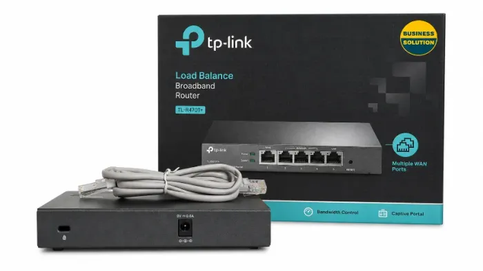 TP-Link TL-R470T+ Load Balance Router Completo - Excelente Estado