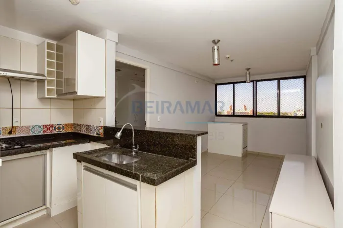 Apartamento para aluguel semi-mobiliado com 1 quarto, 1 Suíte e 1 vaga de garagem no Condo