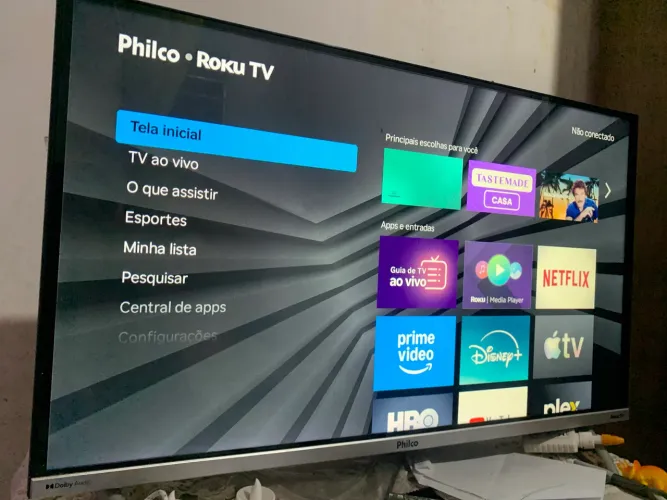 Vendo/troco tv Philco roku