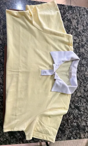 Gola polo cor amarelo GG