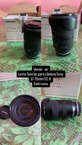 LENTE CÂMERA SONY TANROM 17/70 2.8