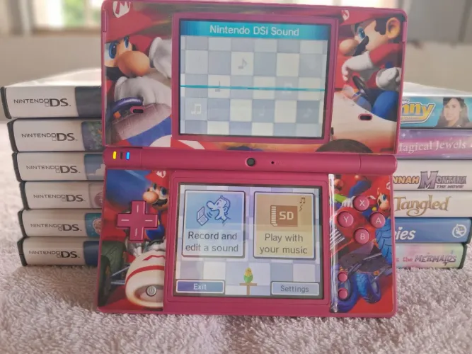 NINTENDO DS ROSA MUITO BEM CUIDADO