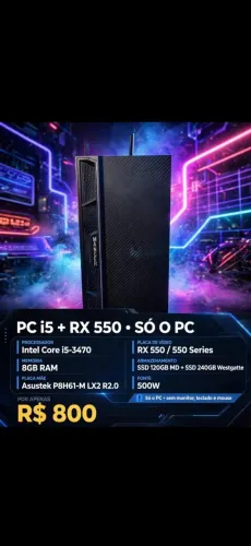 PC gamer Intel I5