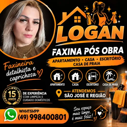 Faxineira profissional