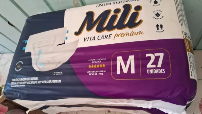 Fraldas geriatricas