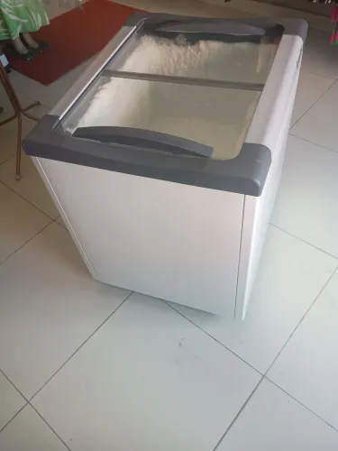 Freezer horizontal 144 litros tampa de vidro