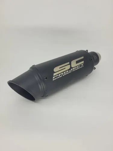 Ponteira De Escapamento Para Moto Ronco Esportivo - Escape SC Project Bevel