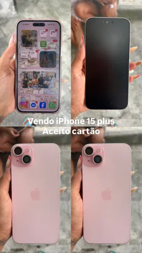 iPhone 15 plus rosa 