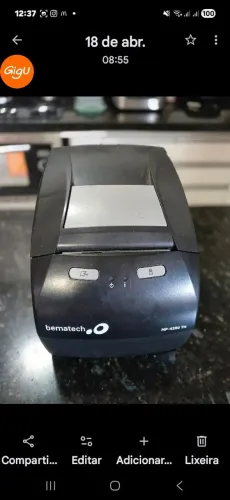 Impressora de emitir cupom fiscal