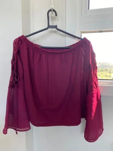 Blusa Bordô