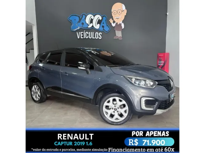 Renault Captur Zen 1.6 16V Flex 5P Mec. 2019