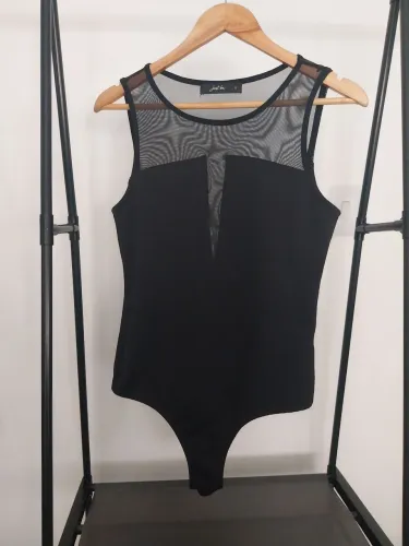Boddy preto just be/ tam G/ novo