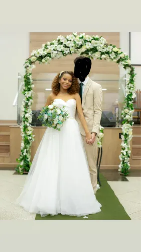 Vestido de noiva Tomara que caia
