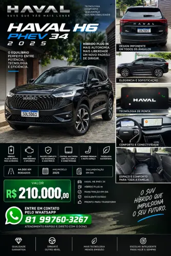 GWM Haval H6 Premium Phev AWD 2025