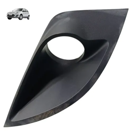 Moldura Farol Milha Direito Ford Fiesta 2011 2012 2013 2014 Preto Direito