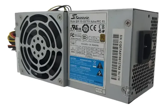 Fonte De Alimentação Pc Seasonic Ss-300tfx 300w 100v/240v (Usado)
