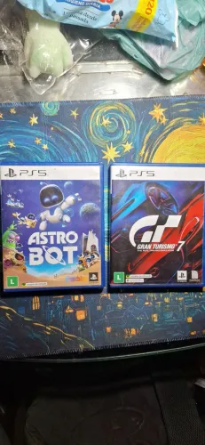 Jogos de PlayStation 5 GRAN TURISMO 7 e ASTRO BOT