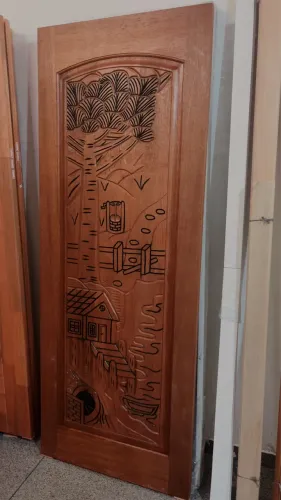 Portas madeira maciça