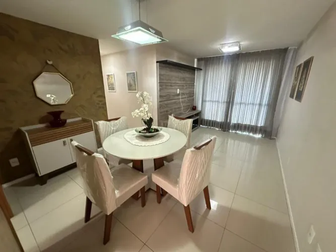 Apartamento com 3 dormitórios para alugar, 86 m² por R$ 5.438,51/mês - Lagoa Nova - Natal/