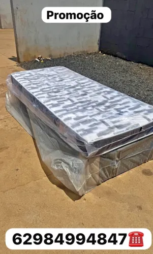Cama solteiro (nova) entrego
