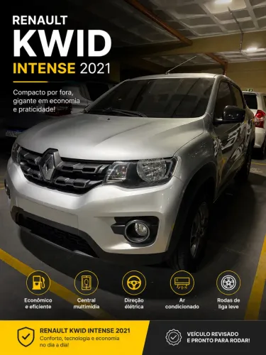Renault Kwid Intense 1.0 Flex 12V 5P Mec. 2021