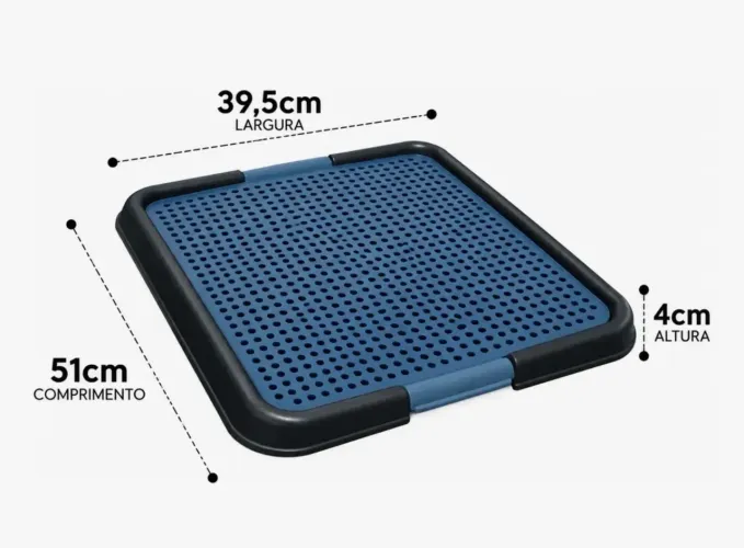 Sanitário Pet canino higiênico xixi dog educador