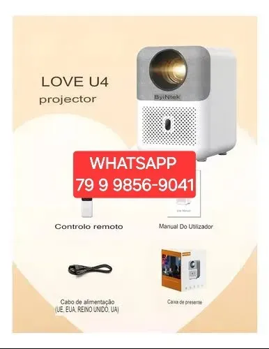 PROJETOR ANDROID 4 LANÇAMENTOS - MAGCUBIC - HY320 HY320 MINI BYINTEK LOVE U4 ORIGINAL