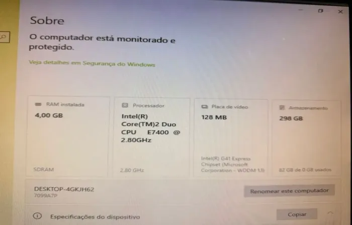 Computador Lenovo