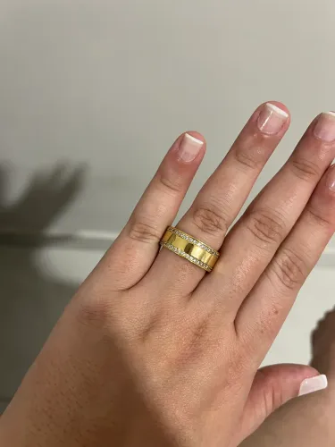 Aliança com garantia de 01 ano