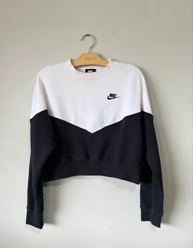 Moletom cropped nike M 