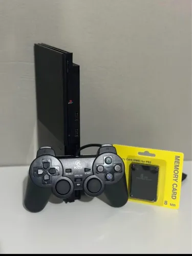 PS2 Slim Tunado Com 20 Jogos