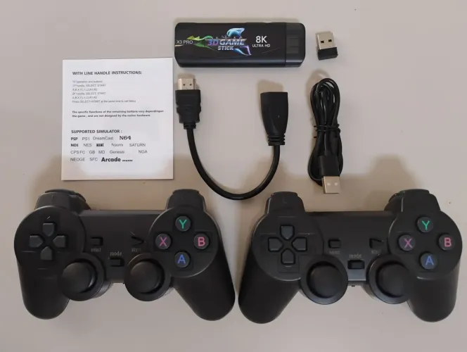 Game Stick 4K X3 Pro - 29.852 Jogos Retrô - Periperi Salvador 